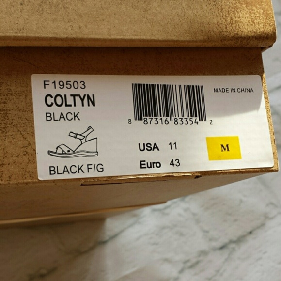 Born Black Coltyn Wedge Sandal - Picture 4 of 7